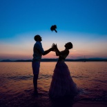 Скиатос, Греция, Анна и Сергей.