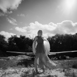 Небо. Самолет. Девушки.