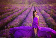 фотосессия на лавандовом поле
