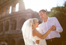 Свадебная фотосессия в Риме