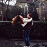 Лавстори Оли и Жени в рождественской Праге