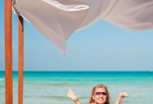 Прекрасная Катюша на остове Isla De Mujeres