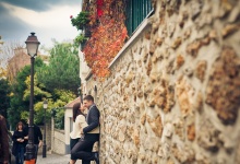 Лида и Костя, Монмартр,Париж