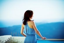 Love-story на Санторини.