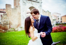 Таня и Кирилл. Послесвадебная прогулка в Римини