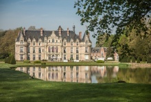 Фотосессия Елены и Анатолия во Франции, Chateau d'Esclimont.